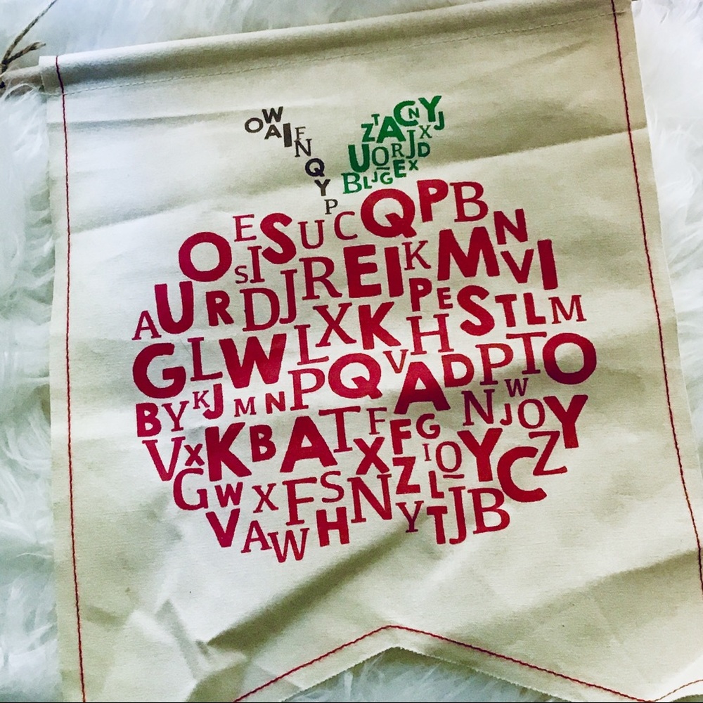 Apple 🍎 Teacher ABCs Wall Hanging Decor - Picture 4 of 4